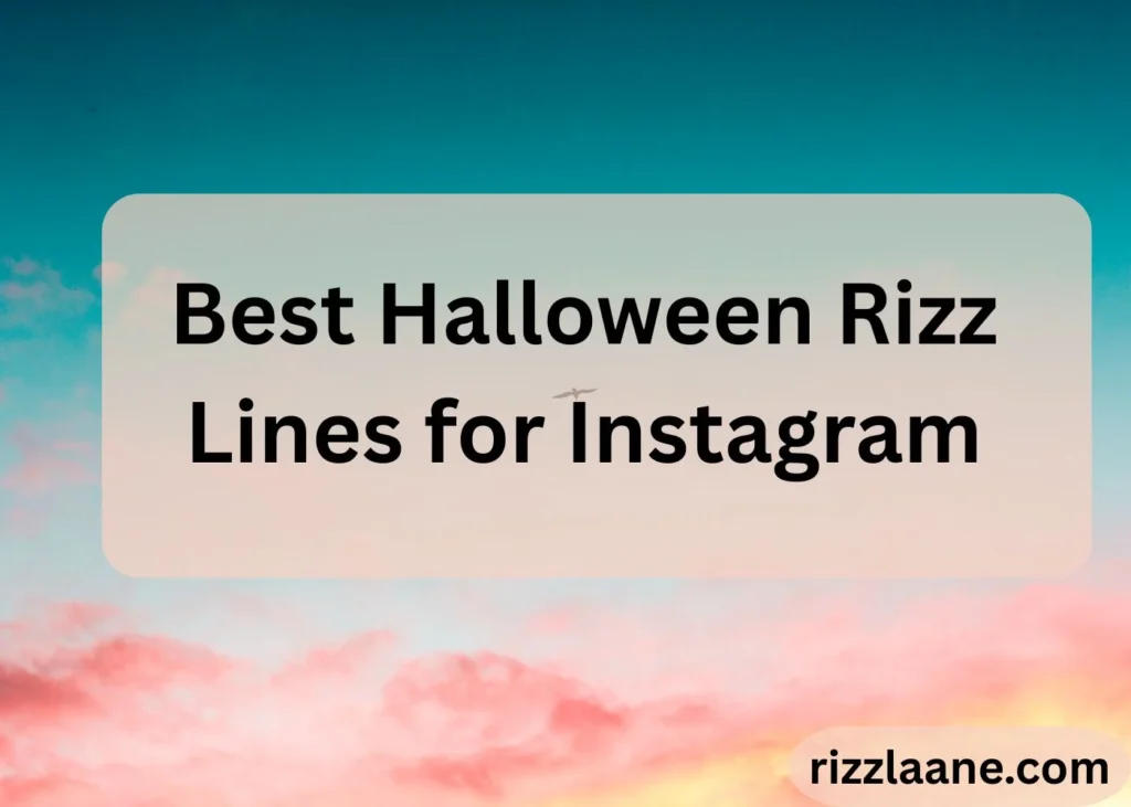Halloween Rizz