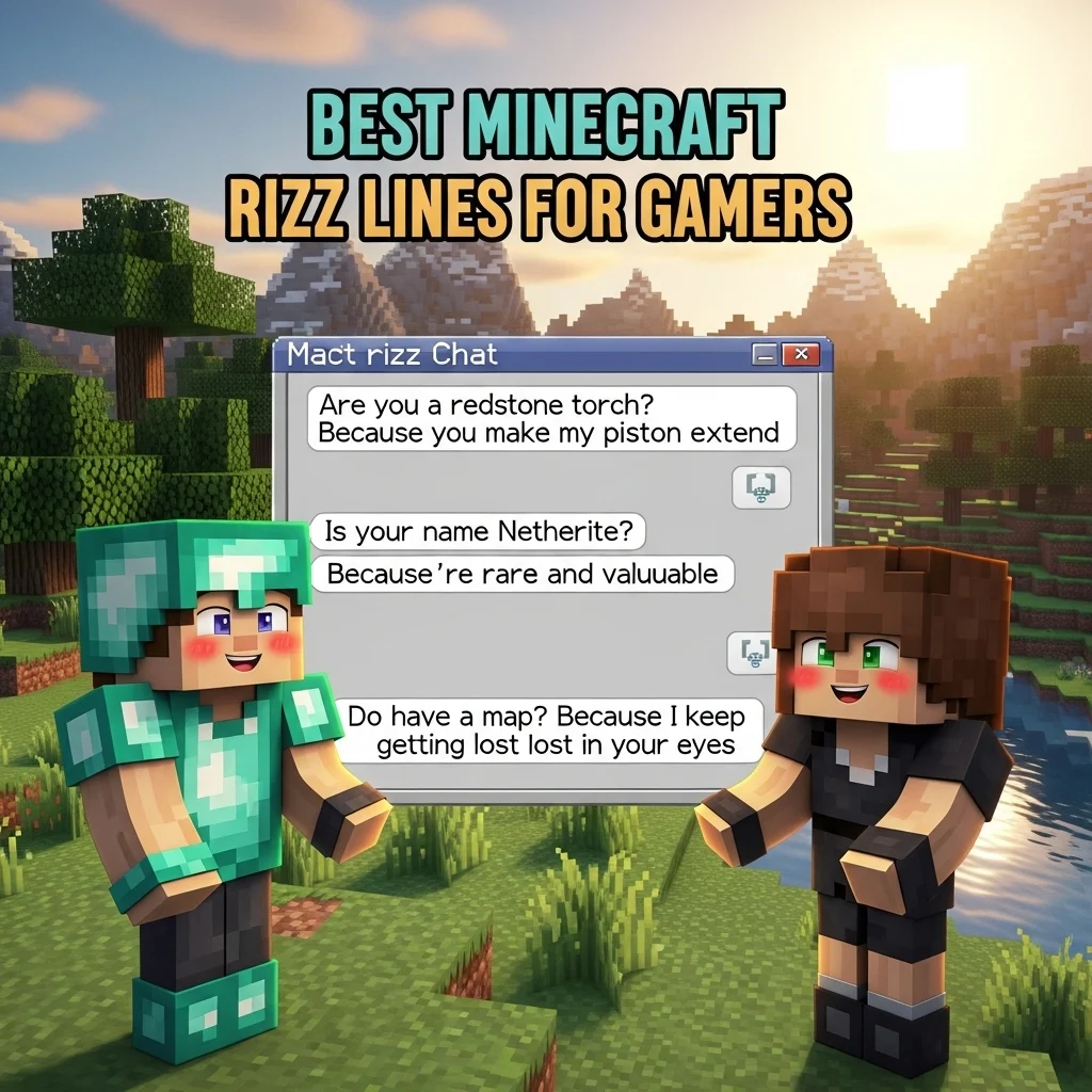 Best Minecraft Rizz Lines for Gamers