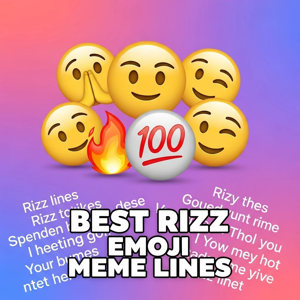 Best Rizz Emoji Meme Lines for Social Media