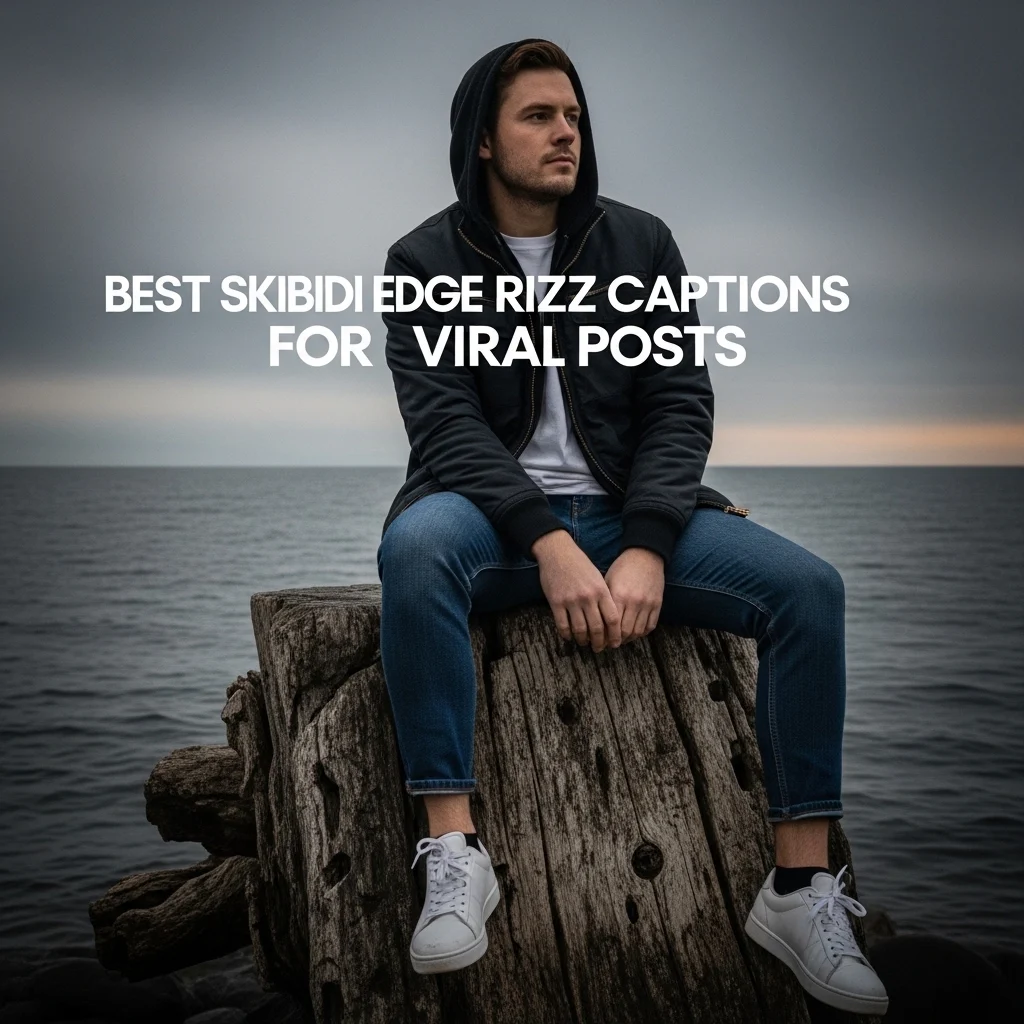 Best skibidi edge rizz captions for viral posts