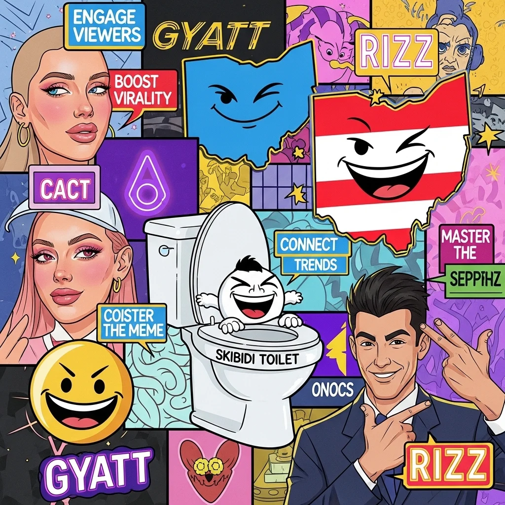 Best Ways to Use Skibidi Gyatt Ohio Rizz in Content