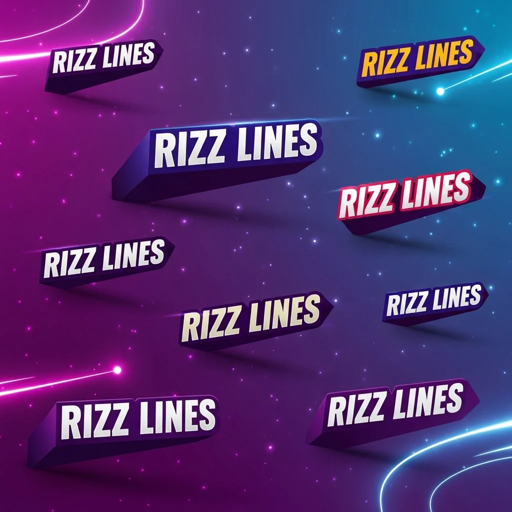 Bold rizz lines that stand out