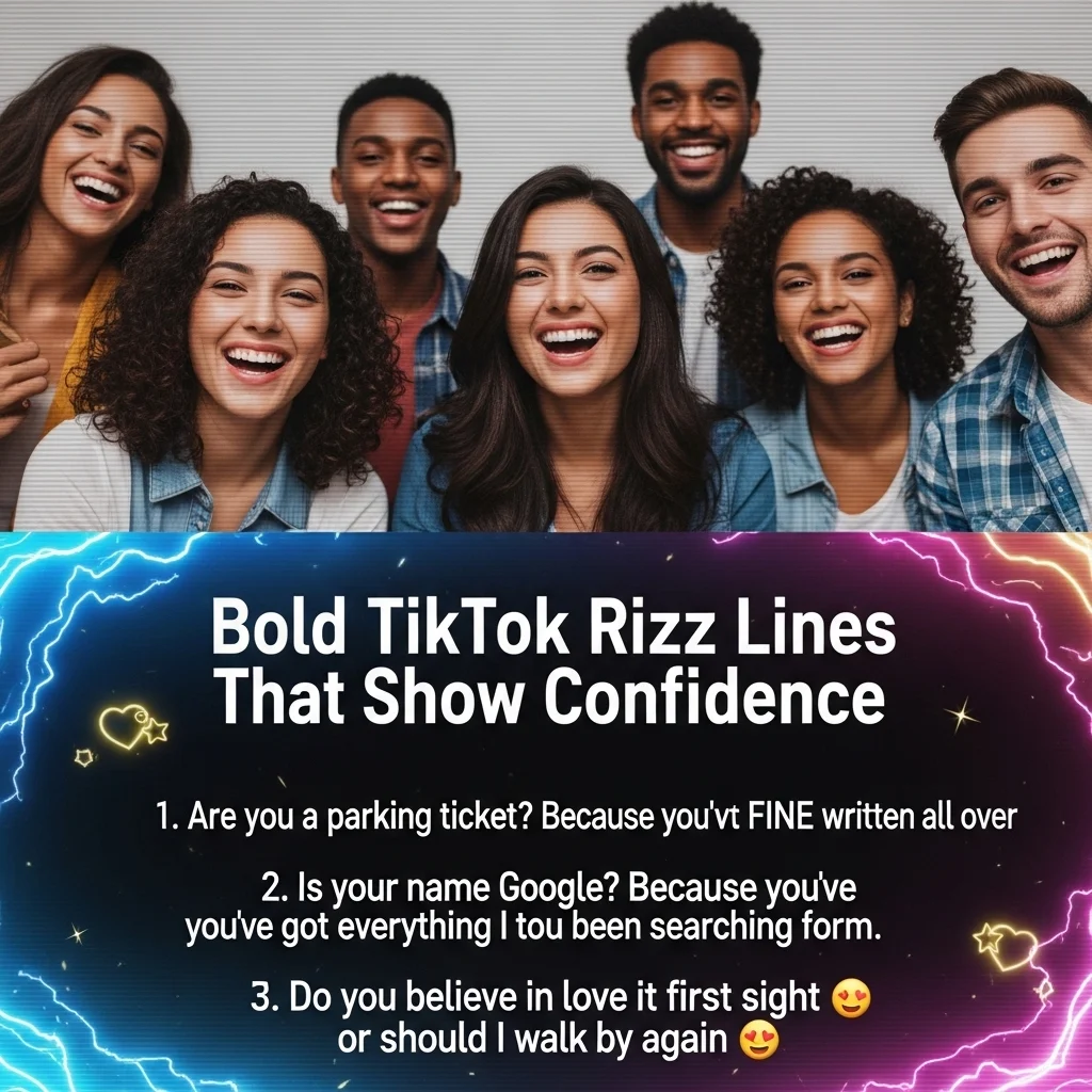 Bold TikTok Rizz Lines That Show Confidence
