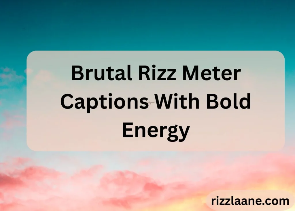 Rizz Meter