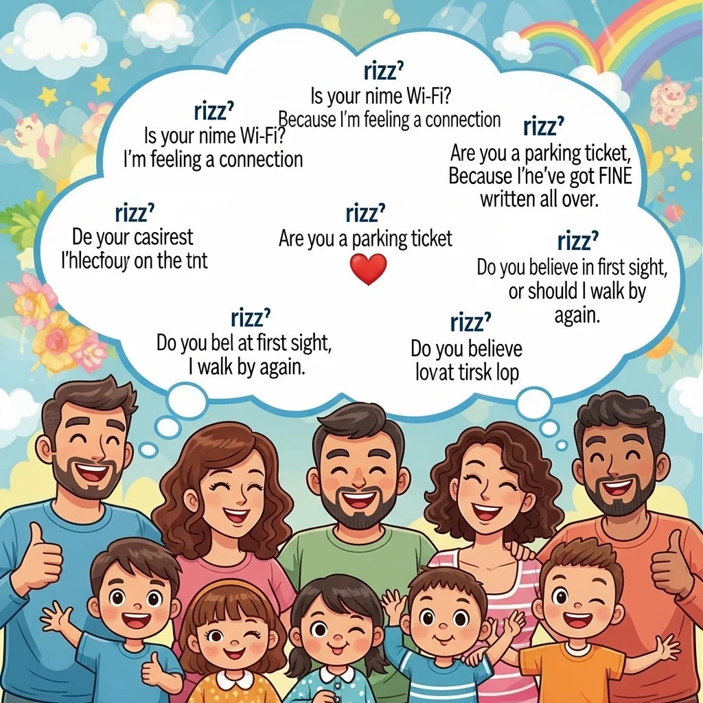 Clean rizz lines for kids that parents love