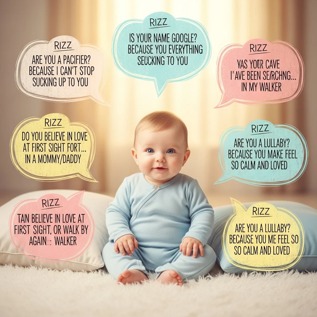 Confident Baby Gronk Rizz Lines That Shine