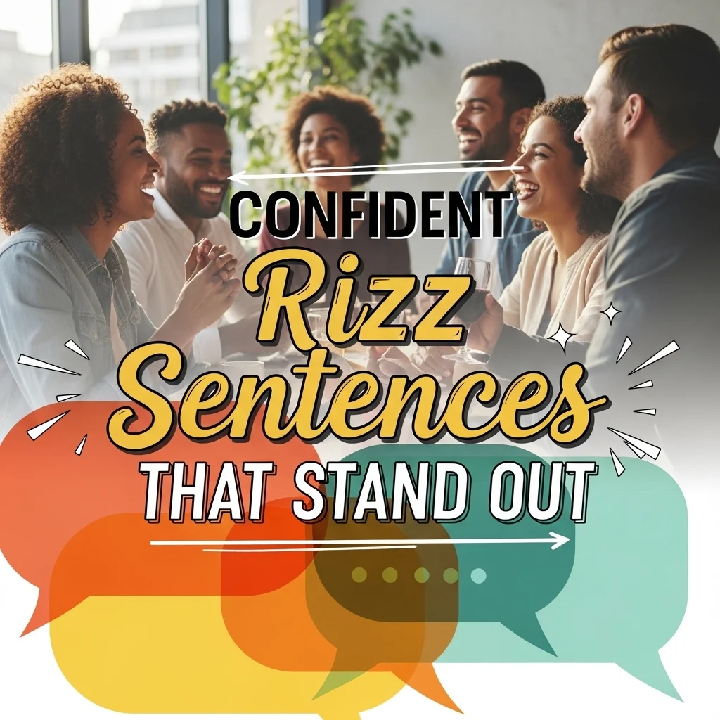 Confident Rizz Sentences That Stand Out