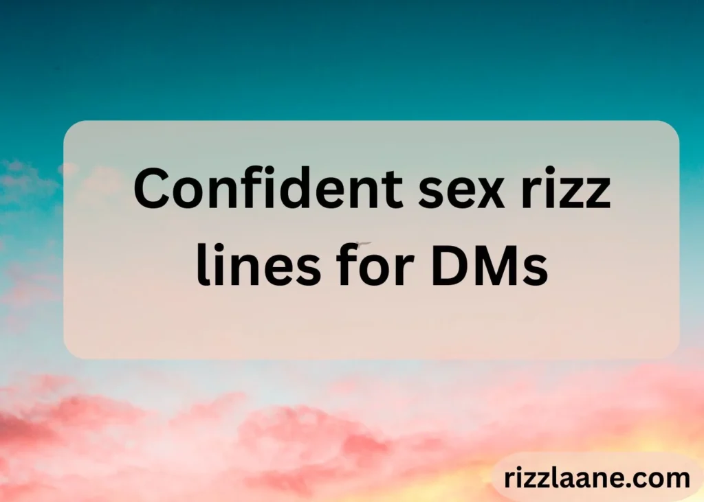 sex rizz lines 