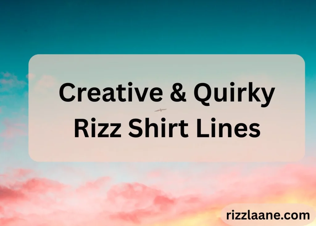 Rizz Shirt
