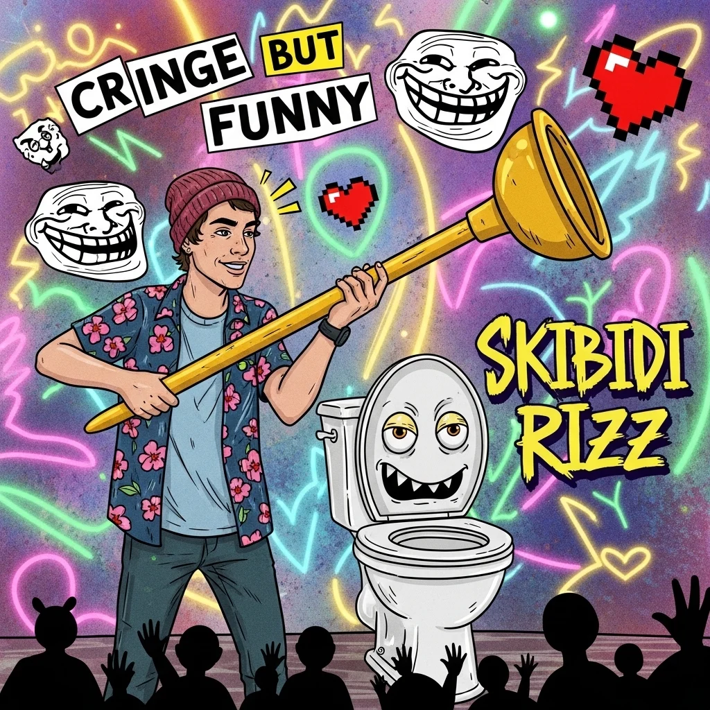 Cringe But Funny Skibidi Rizz