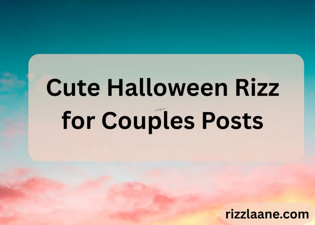 Halloween Rizz