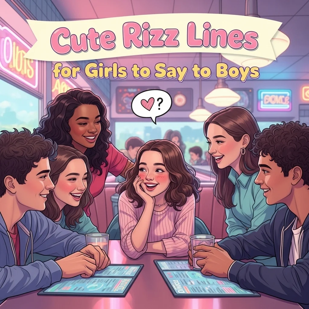 Cute Rizz Lines for Girls to Say to Boys