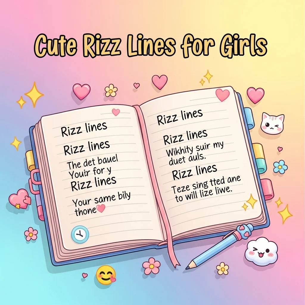Cute Rizz Lines for Girls