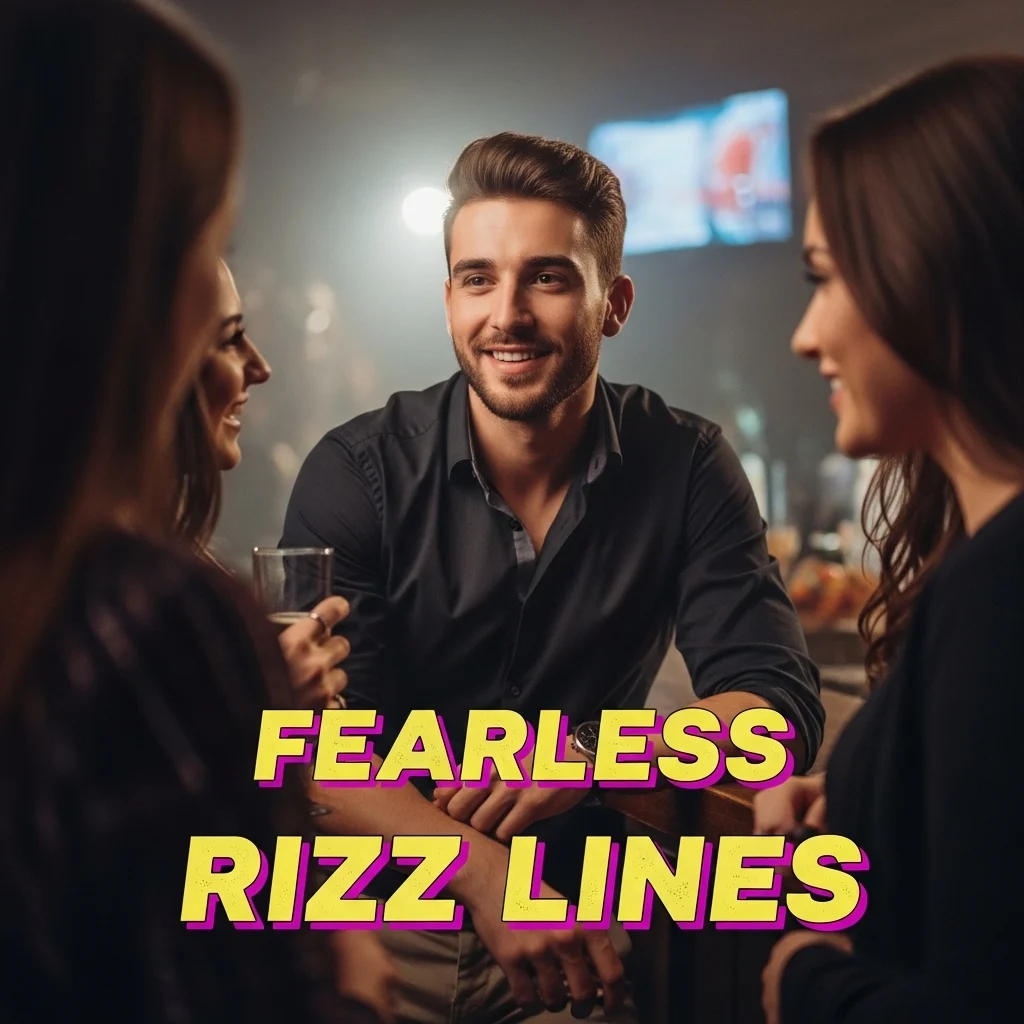 Fearless rizz lines with confidence