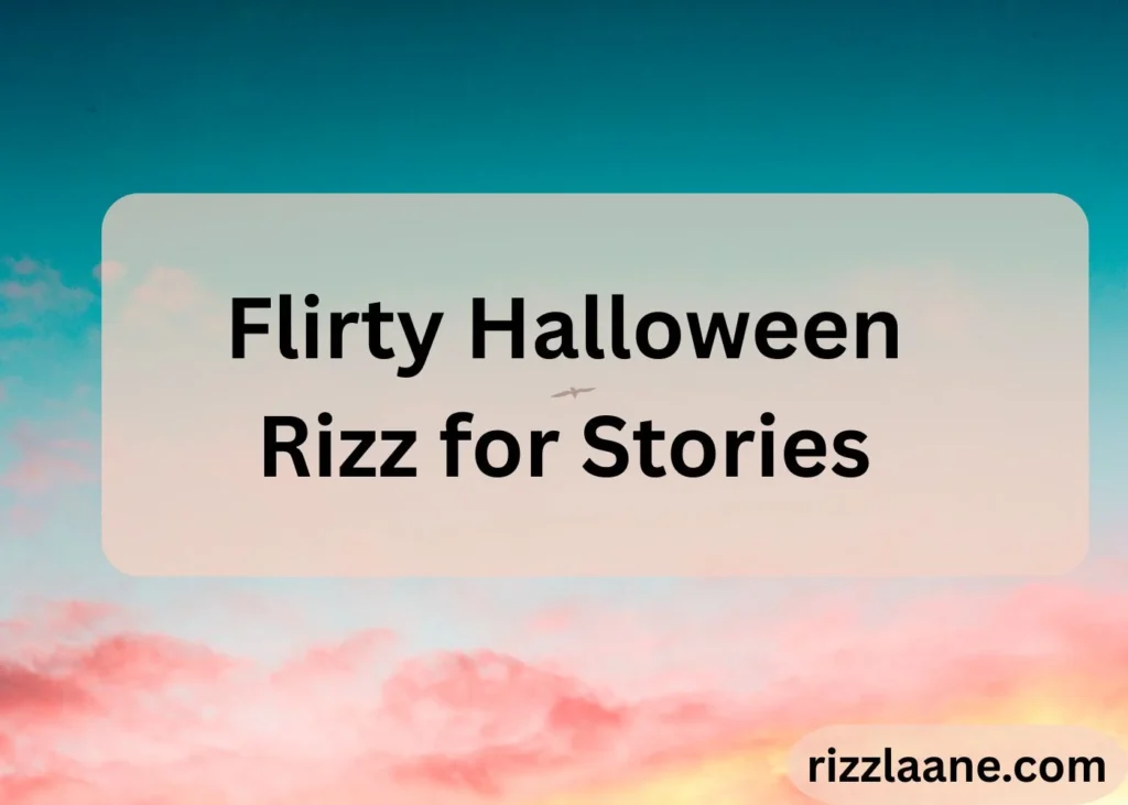 Halloween Rizz