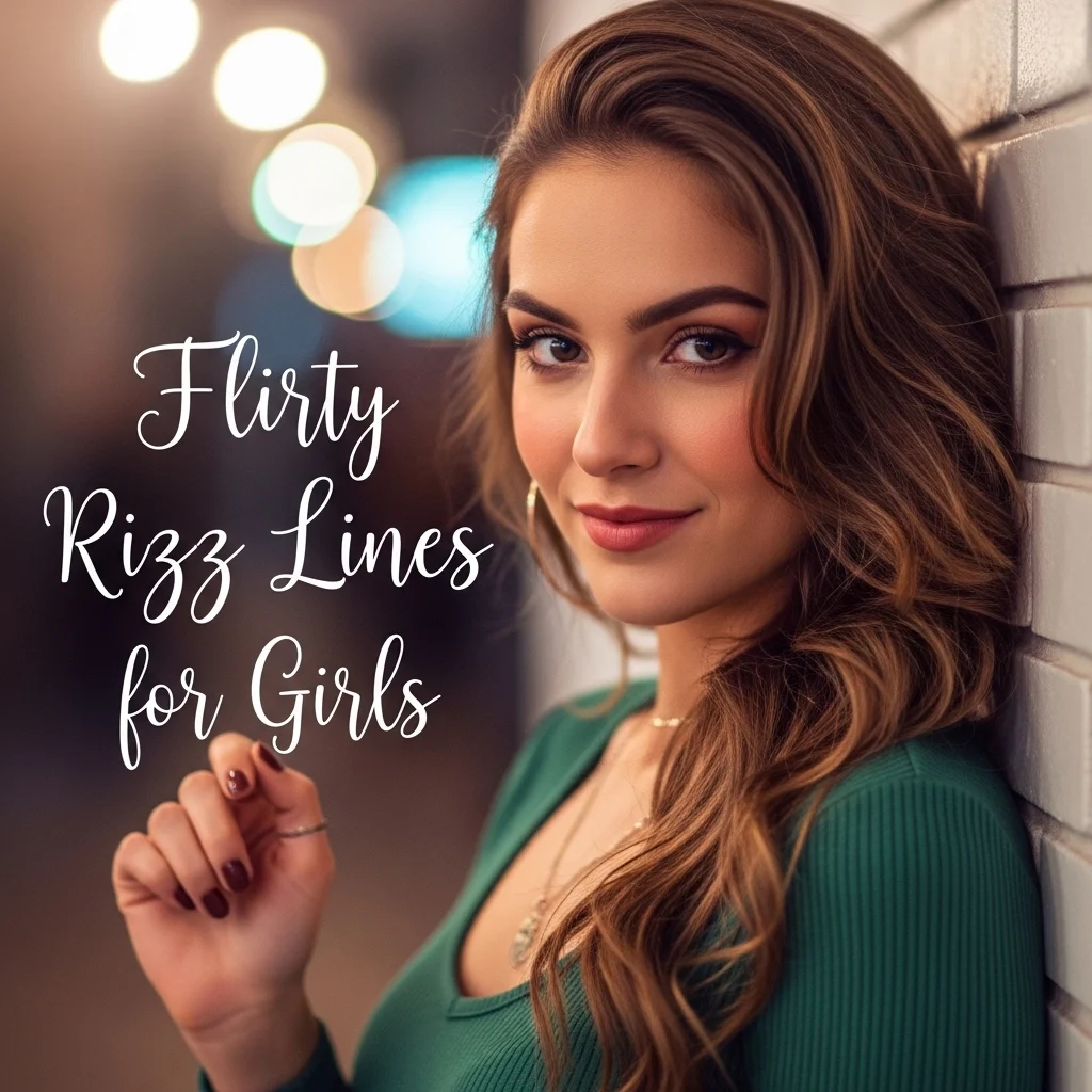 Flirty Rizz Lines for Girls