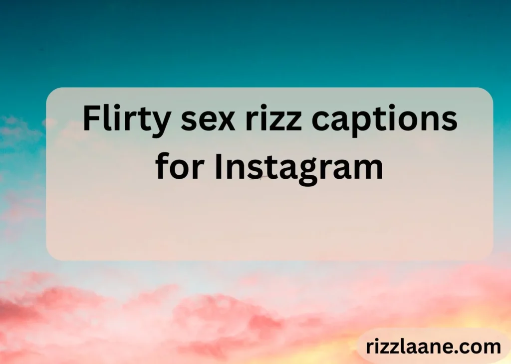sex rizz lines 