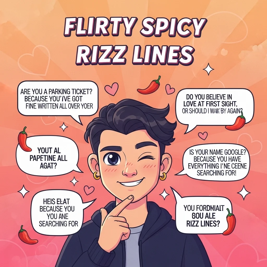 Flirty Spicy Rizz Lines 
