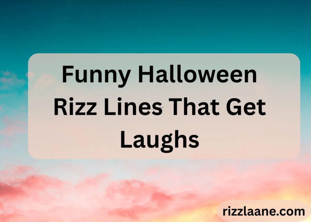 Halloween Rizz