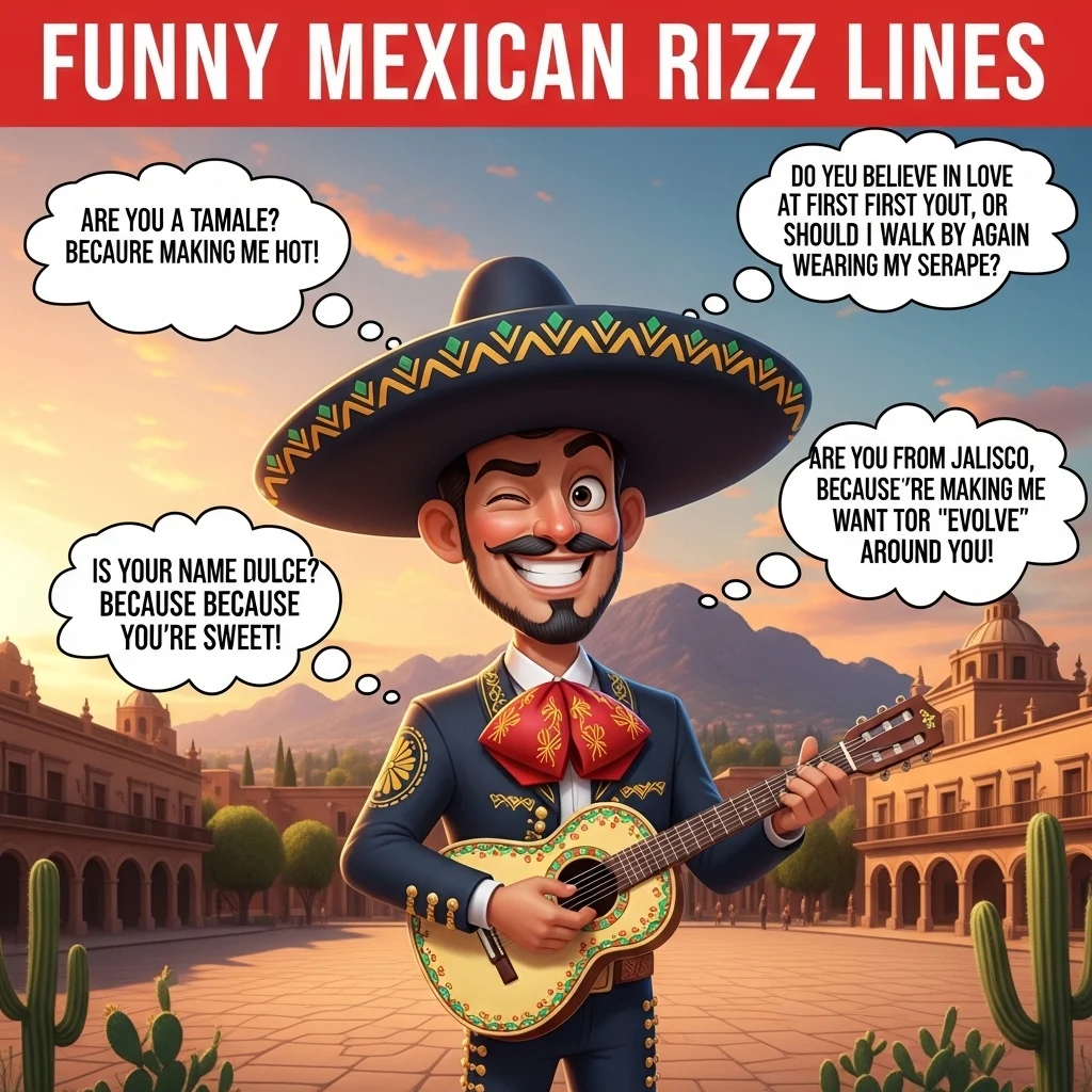 Funny Mexican Rizz Lines