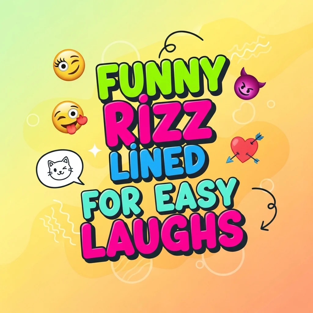 Funny Rizz Lined for Easy Laughs