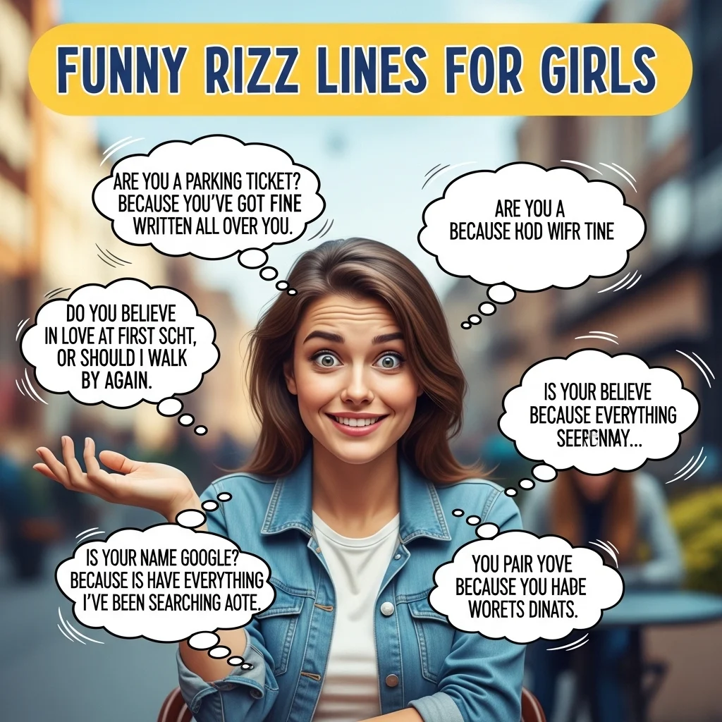 Funny Rizz Lines for Girls