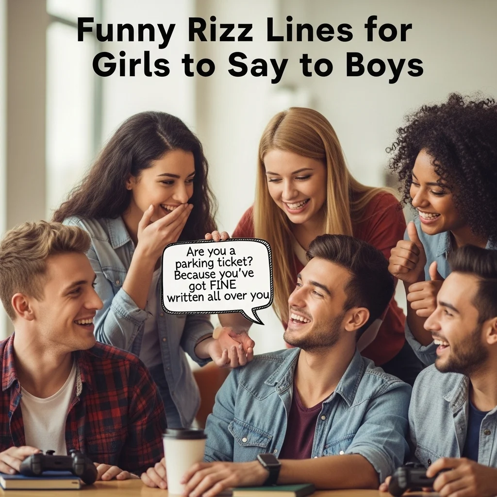 Funny Rizz Lines for Girls to Say to Boys