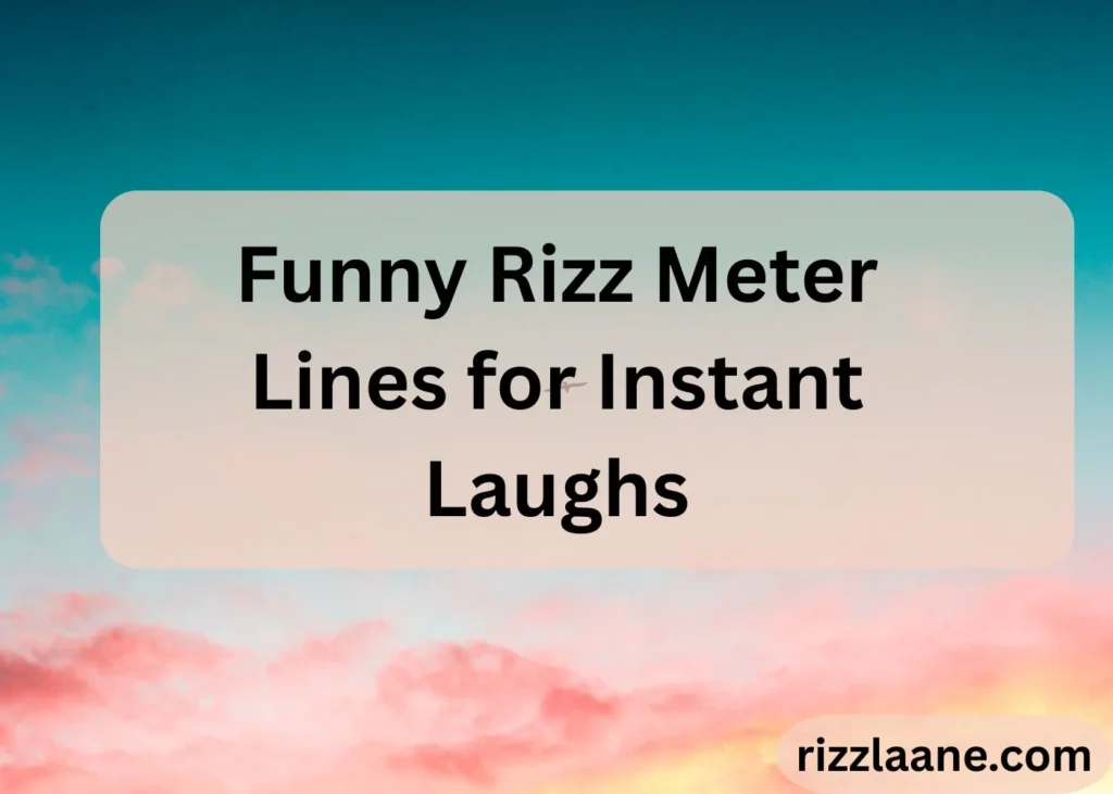 Rizz Meter