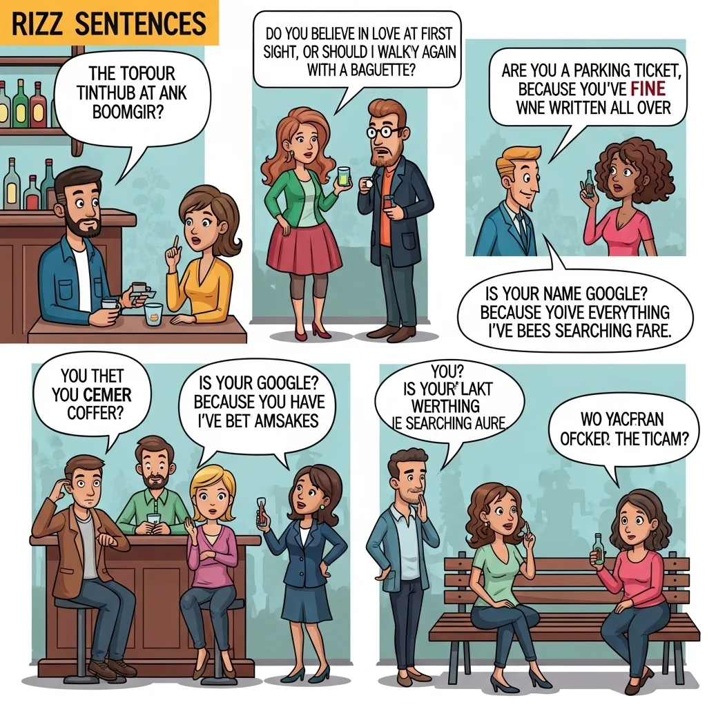 Funny Rizz Sentences That Break the Ice