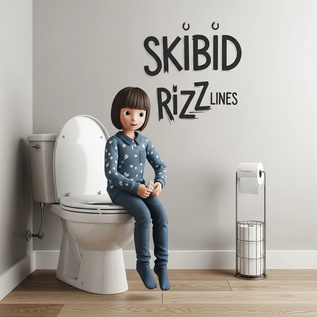 Funny Skibidi Toilet Rizz Ohio Lines