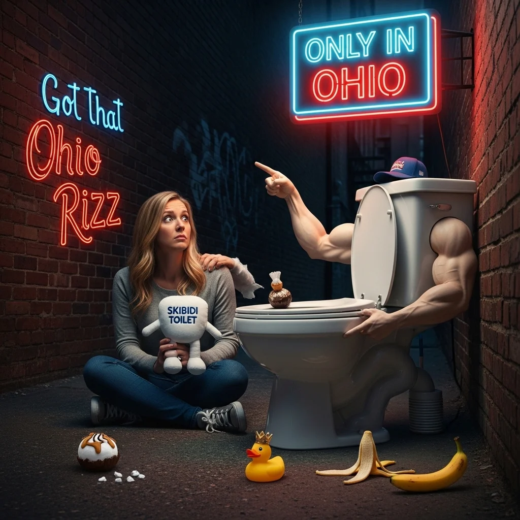 Funny Skibidi Toilet Rizz Ohio Sayings