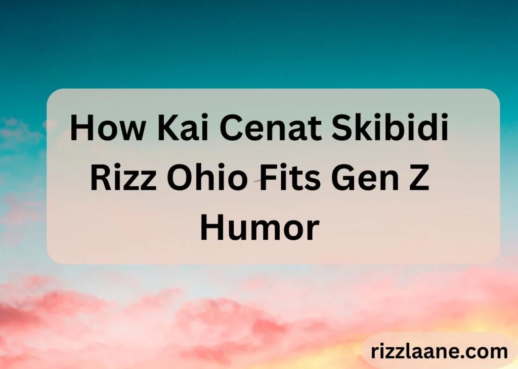 Kai Cenat Skibidi Rizz Ohio