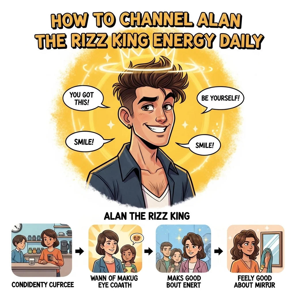 How to Channel Alan the Rizz King Energy Daily