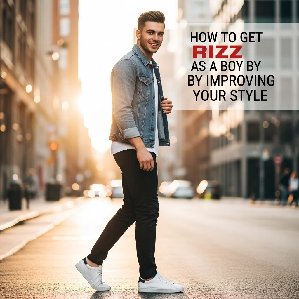 How to Get Rizz as a Boy by Improving Your Style