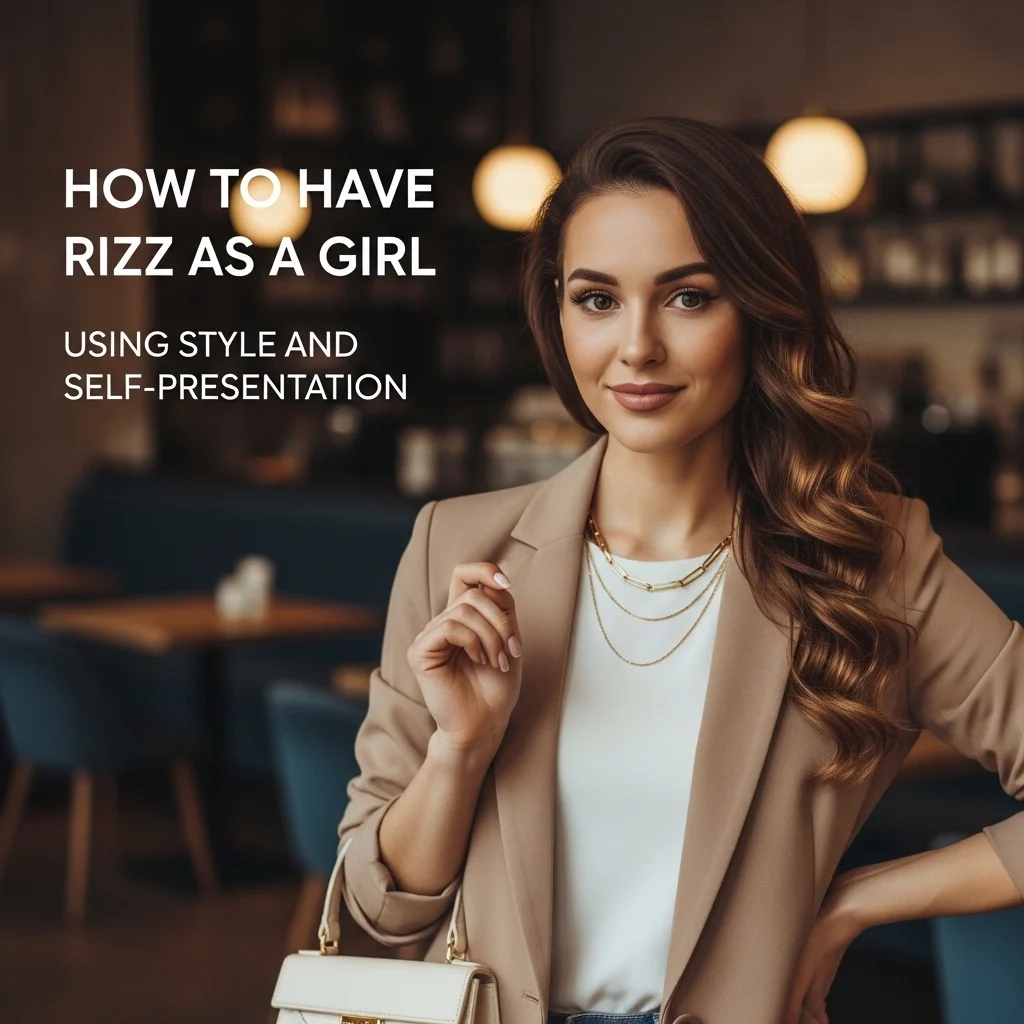 How to Have Rizz as a Girl Using Style and Self-Presentation