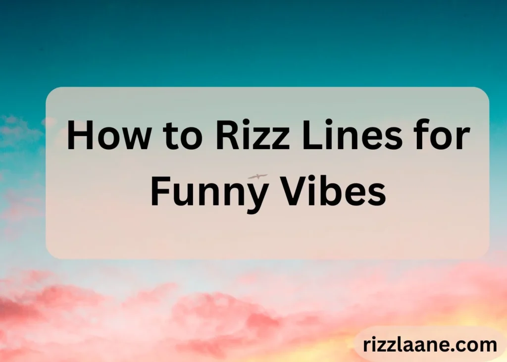 How to Rizz Lines