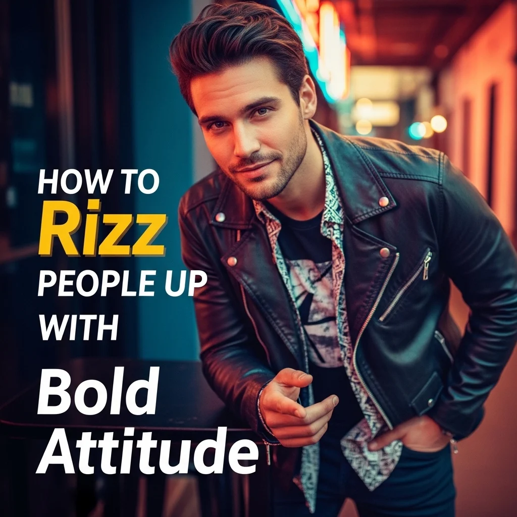 How to Rizz People Up With Bold Attitude
