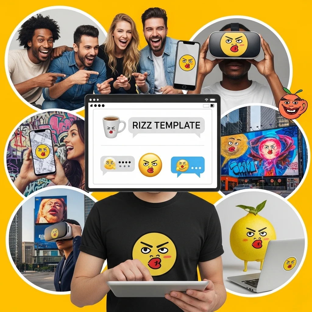 how to use rizz meme face content creatively