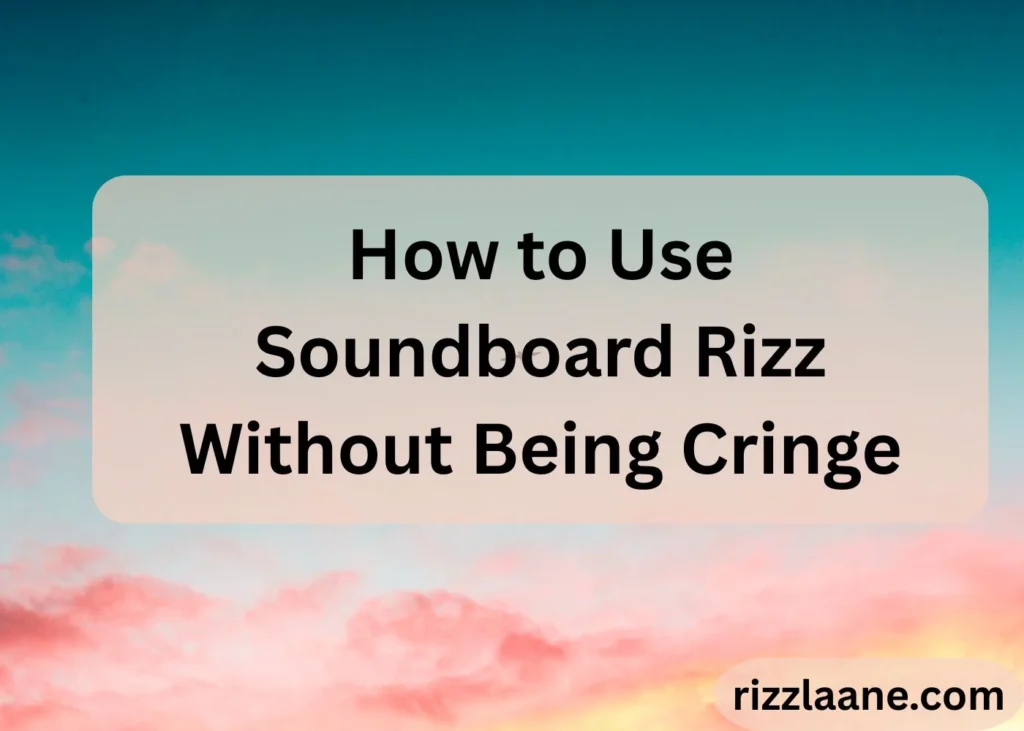 Soundboard Rizz
