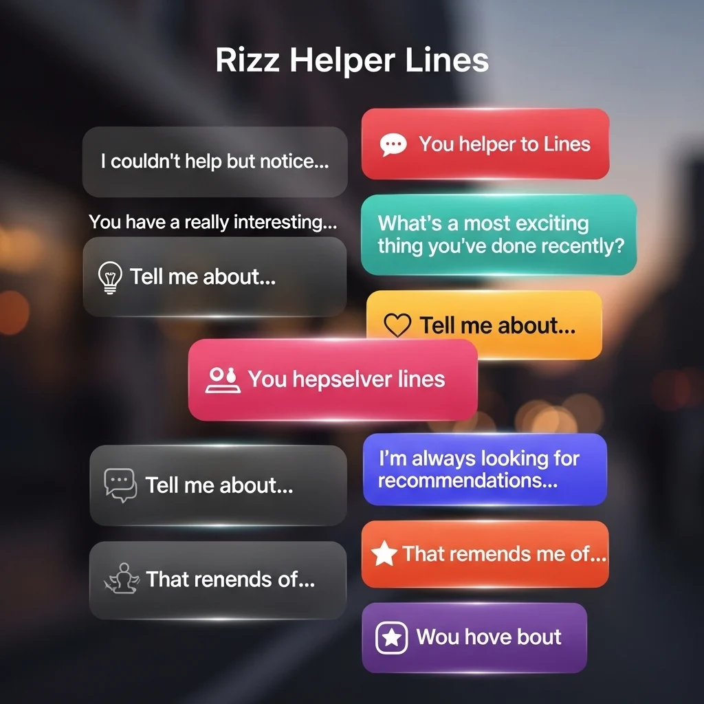 Rizz Helper Lines for Smooth Conversations