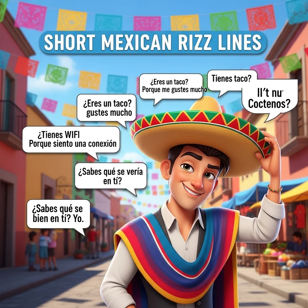 Short Mexican Rizz Lines