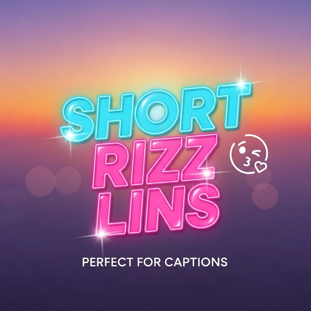 Short Rizz Lins Perfect for Captions