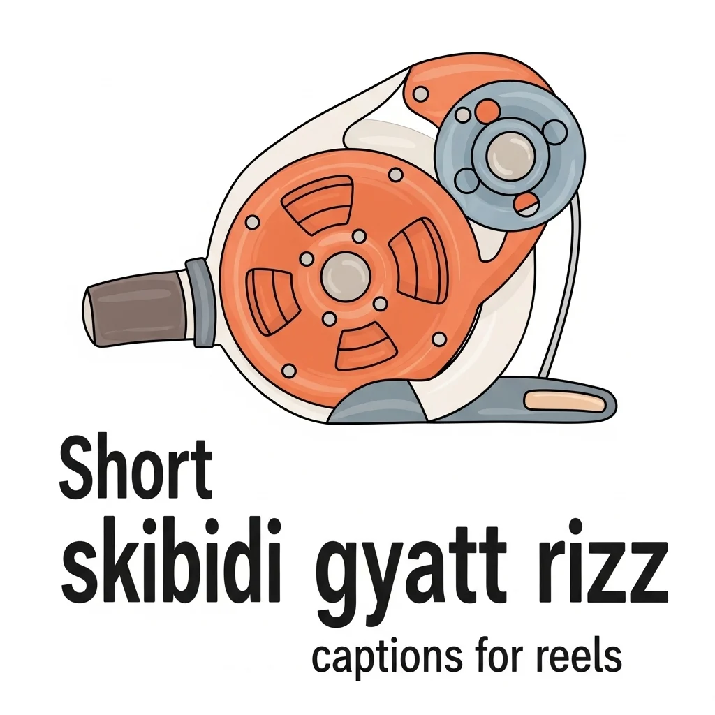 Short skibidi gyatt ohio rizz captions for reels