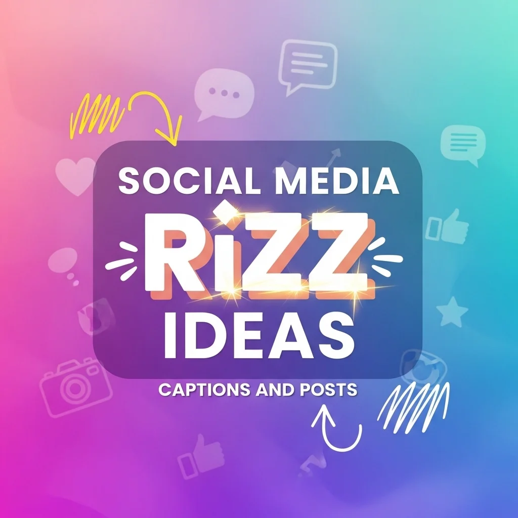 Social Media Rizz Ideas for Captions and Posts