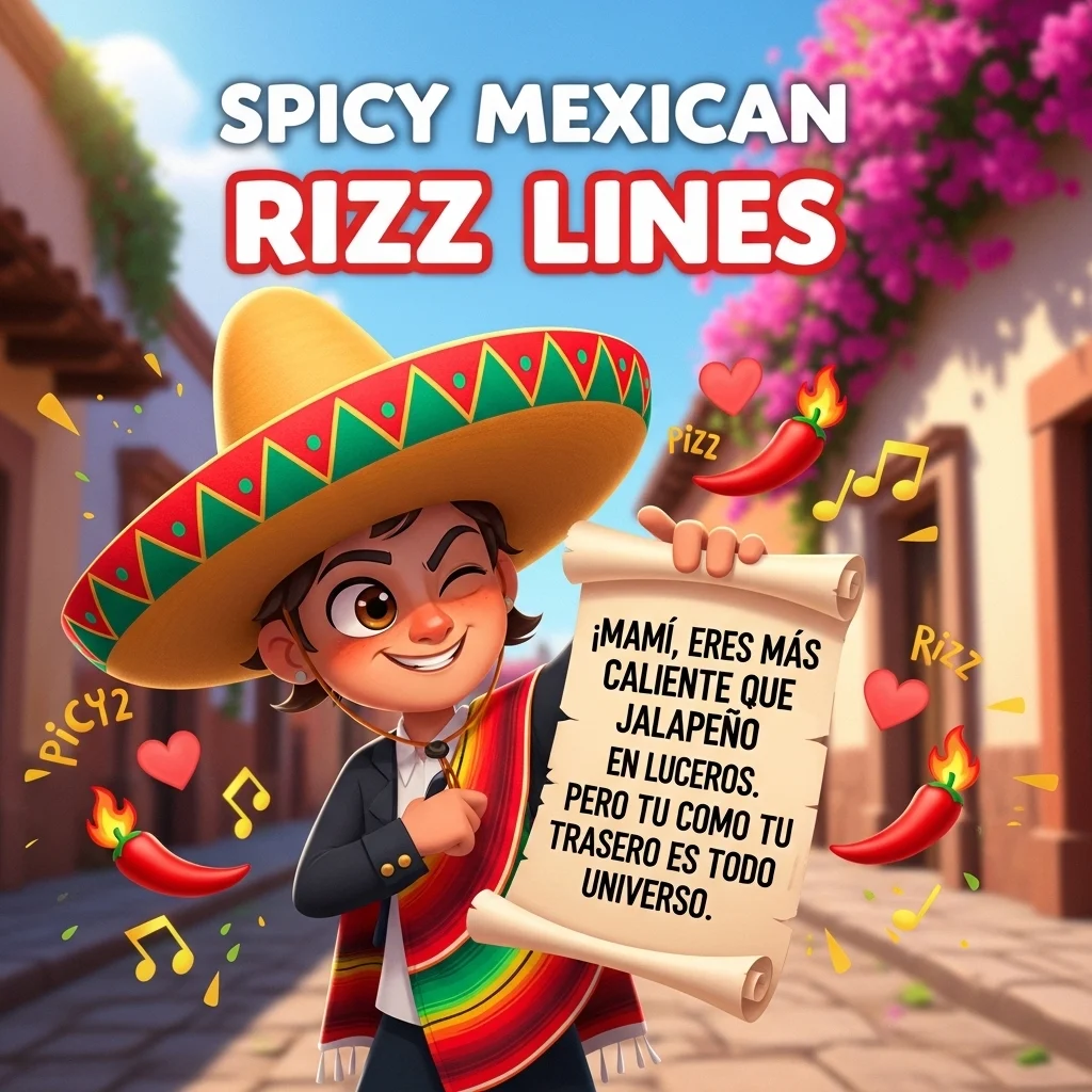 Spicy Mexican Rizz Lines