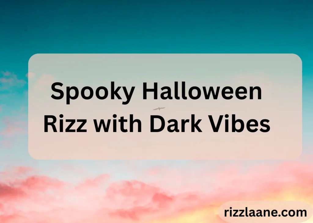 Halloween Rizz