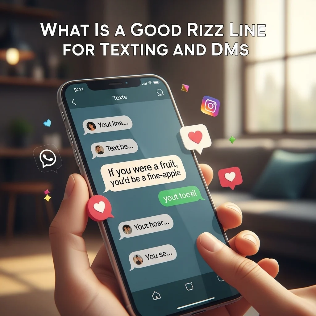 What Is a Good Rizz Line for Texting and DMs