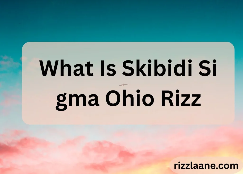 Skibidi Sigma Ohio Rizz