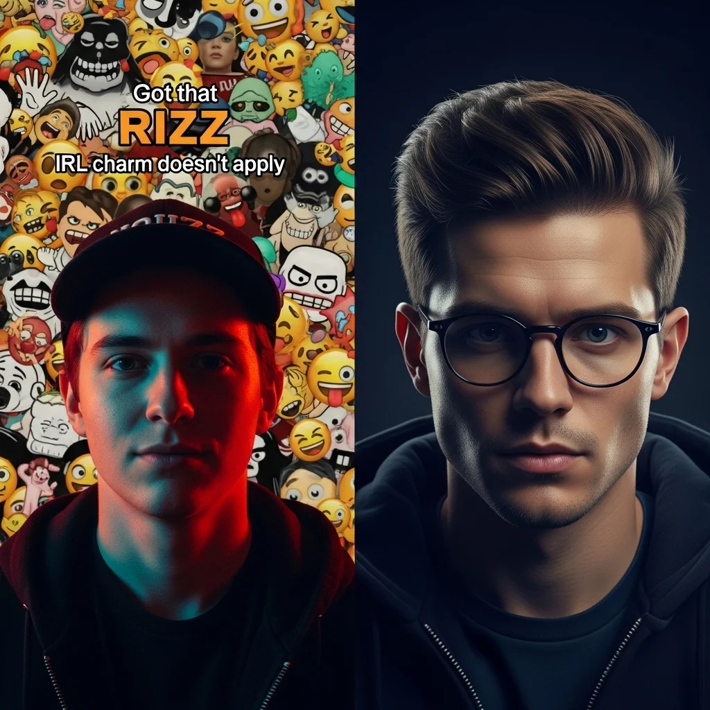 why the rizz meme face works so well online