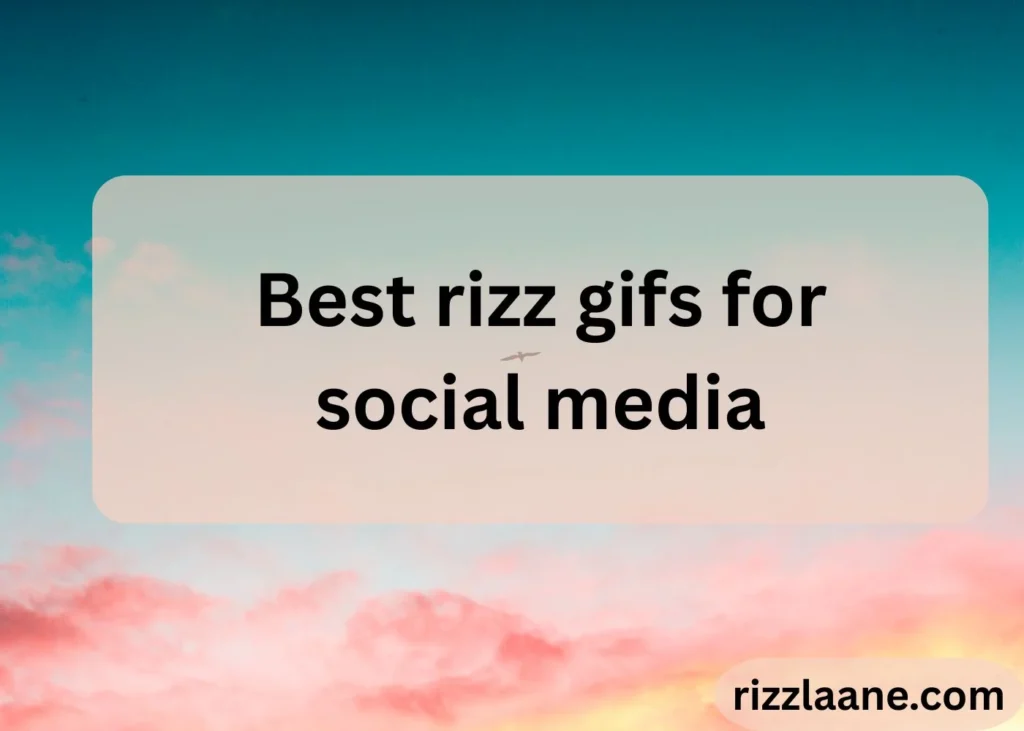 Rizz Gifs